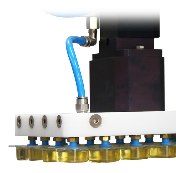 Vacuum suction system machine de conditionnementry