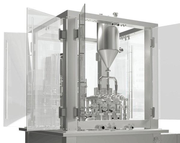 remplissage et operculage 7000 machine de conditionnement detail