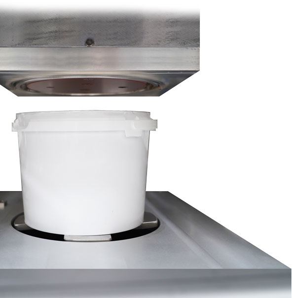 Speedy bucket machine de conditionnement detail
