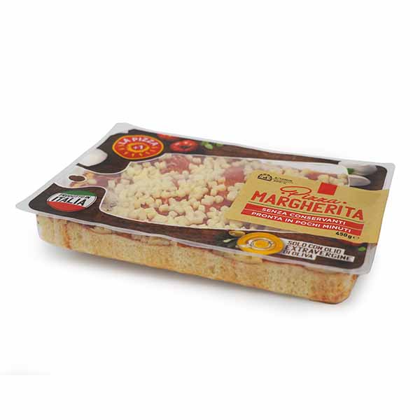 Pizza solution de conditionnement pour les plats préparés en France